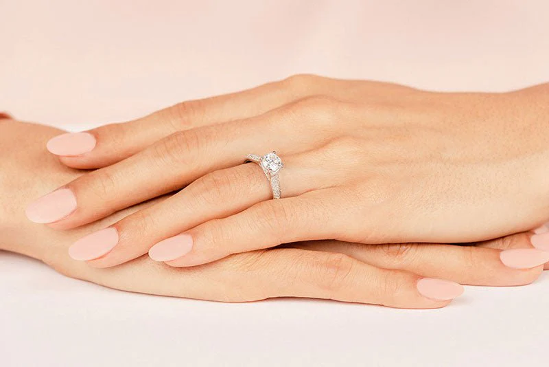 Diamond Delight Lab-Grown Diamond Engagement Ring with 1.88 ct. (1.50 ct. center diamond) - Image 3