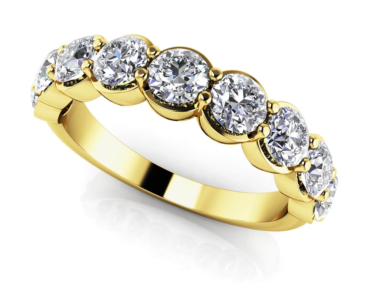 Diamond Dreams Anniversary Diamond Ring with 0.95 ct.(finished) 3mm - Image 2
