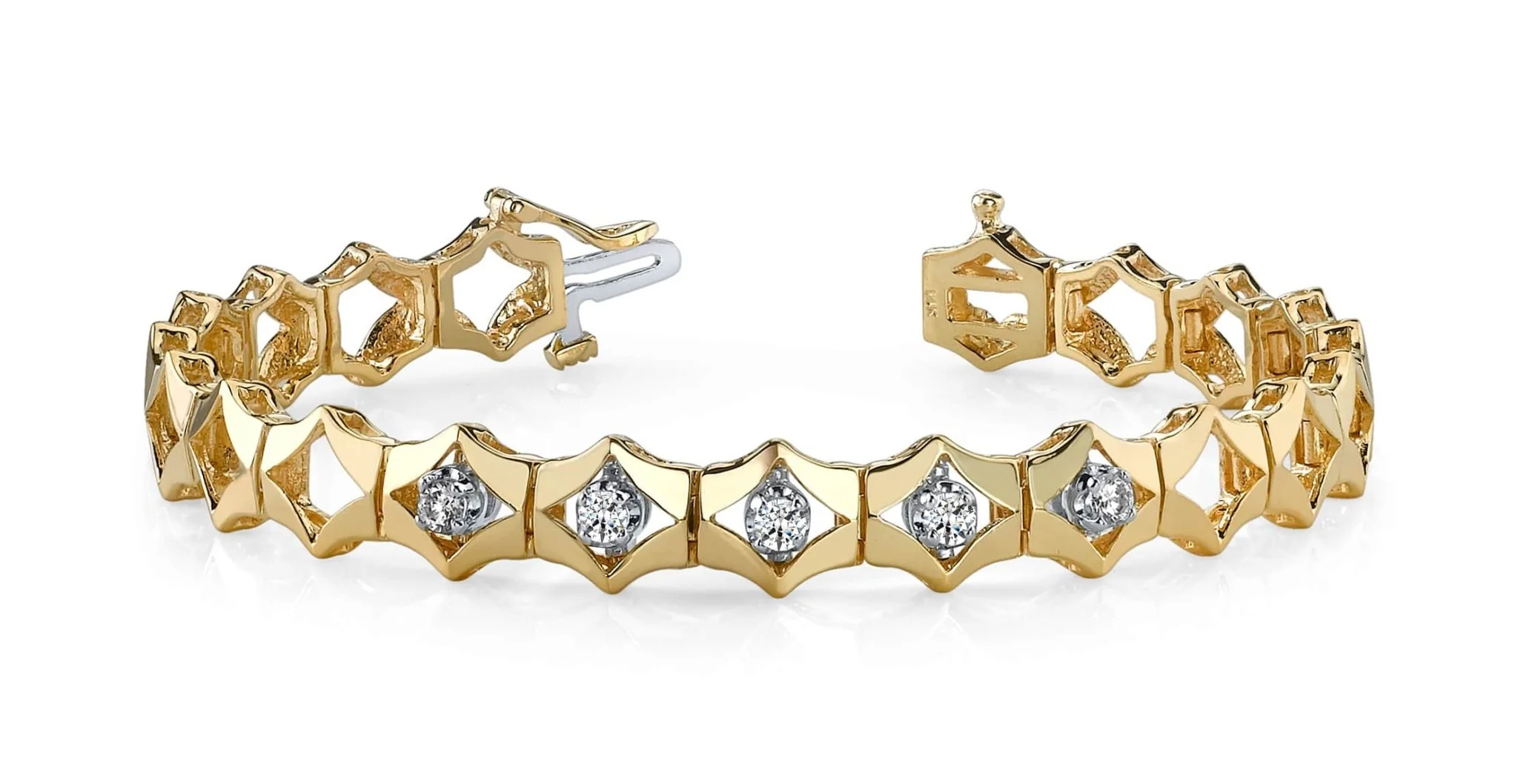 Diamonds In Diamonds Diamond Bracelet with 0.50 ct.(finished) 3.0mm - Image 3