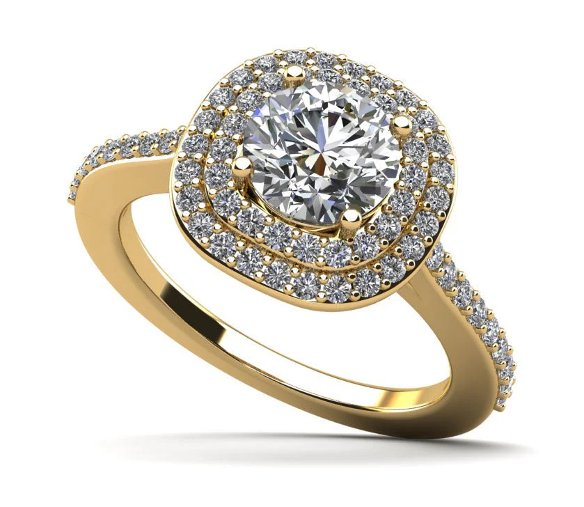 Effervescent Lab-Grown Diamond Engagement Ring with 2.53 ct. (2.00 ct. center diamond) - Image 2
