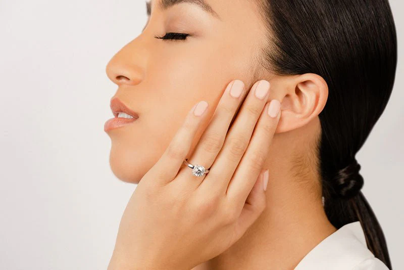 Elegant Dreams Lab-Grown Diamond Engagement Ring with 2.17 ct. (2.00 ct. center diamond) - Image 4