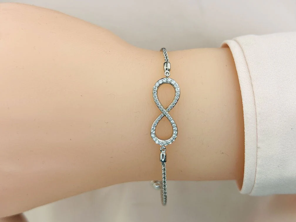 Endless Sparkle Adjustable Lab-Grown Diamond Bracelet with 0.36 ct.(finished) - Image 3