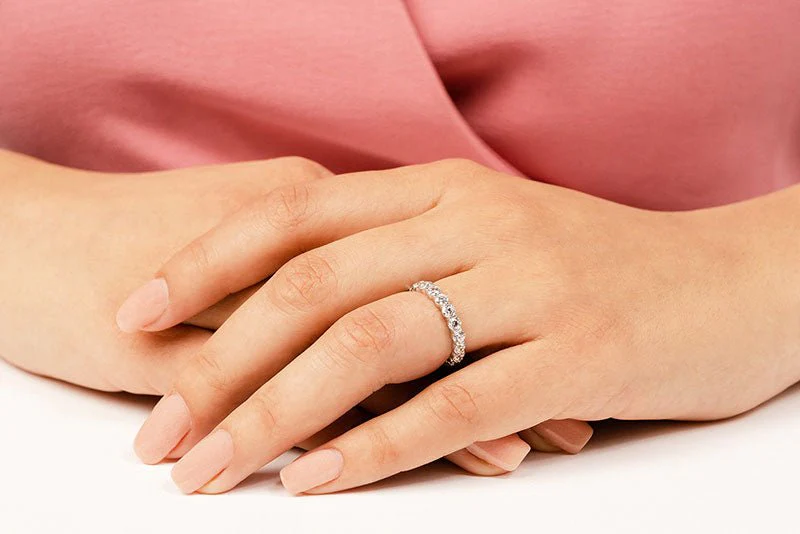 Eternally Yours Diamond Eternity Band Diamond with 4.00 ct.(finished) 4mm - Image 3