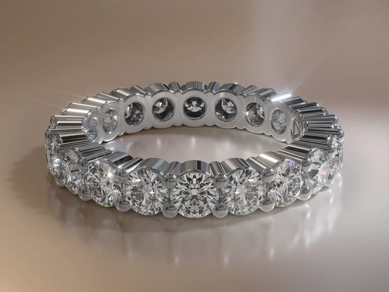 Eternally Yours Diamond Eternity Band Lab-Grown Diamond  with 2.50 ct.(finished) 3.2mm - Image 5