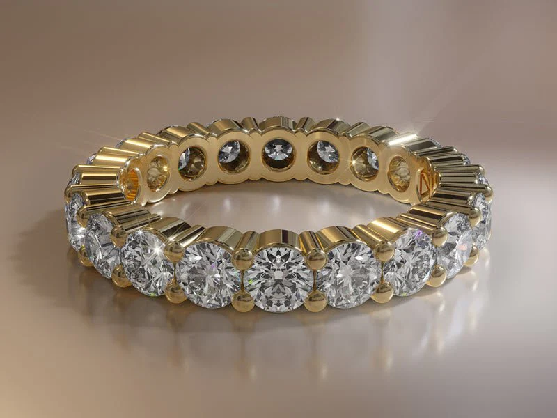 Eternally Yours Diamond Eternity Band Lab-Grown Diamond  with 4.00 ct.(finished) 4mm - Image 6