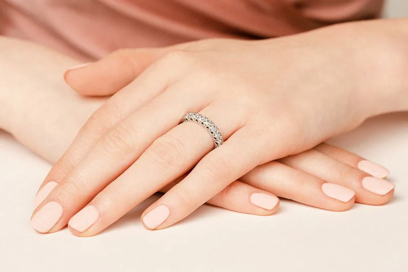 Everlasting Love Lab-Grown Diamond Anniversary Ring with 0.72 ct.(finished) 2.5mm - Image 5