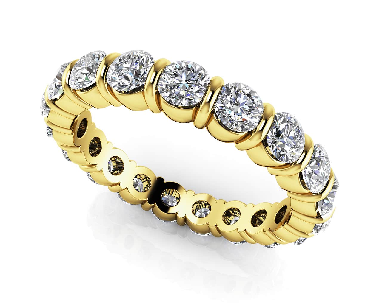 Infinite Beauty Eternity Band Lab-Grown Diamond  with 2.72 ct.(finished) 3.6mm - Image 2