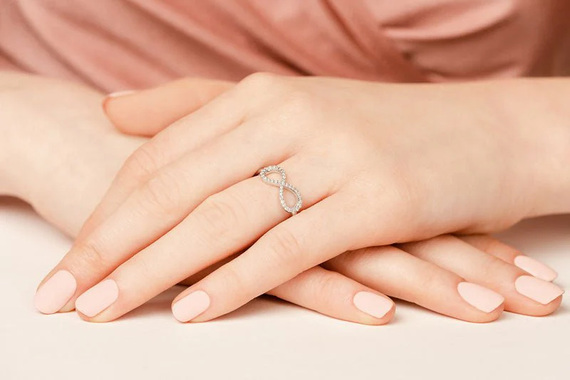 Infinite Expression Lab-Grown Diamond Ring with 0.24 ct.(finished) 1mm, 1.1mm, 1.2mm - Image 5