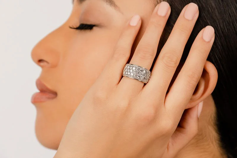 Irresistible Diamond Ring with 2.62 ct.(finished) 1.4mm, 2.5mm - Image 4
