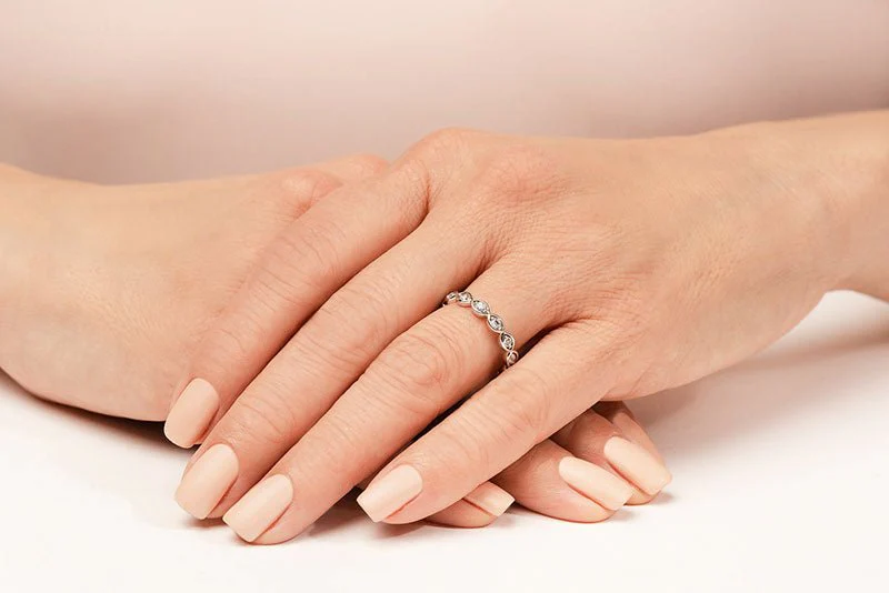 Joie Eternity Diamond Ring with 0.75 ct.(finished) 2.7mm - Image 3
