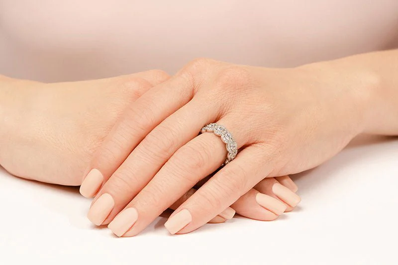 Lasting Love Eternity Diamond Ring with 2.56 ct.(finished) 1.3mm, 3.2mm - Image 3