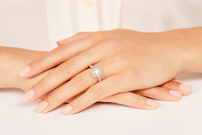 Limitless Love Cushion Cut Lab-Grown Diamond Engagement Ring with 1.75 ct. (1.25 ct. center diamond) - Image 3