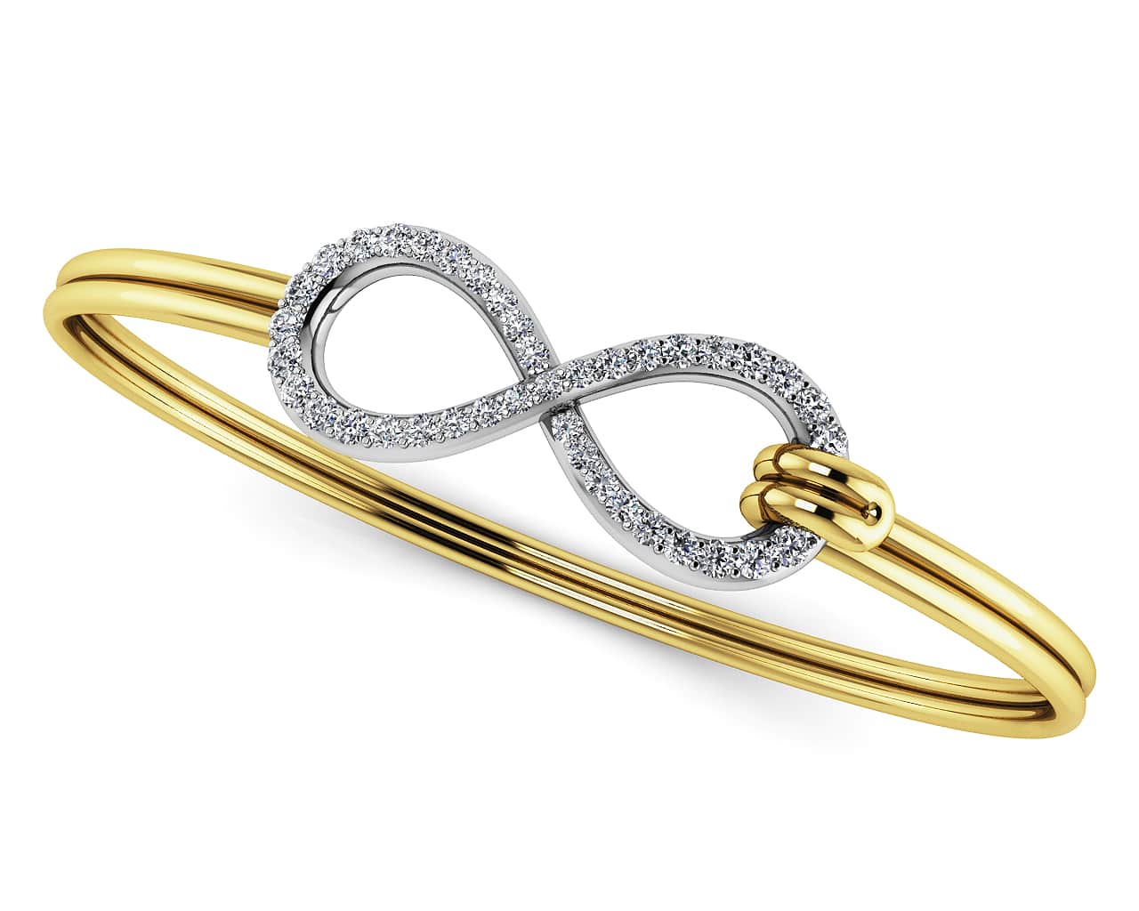 Limitless Sparkle Unity Lab-Grown Diamond Bracelet with 0.31 ct.(finished) - Image 2