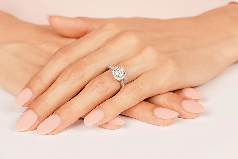 Love Story Cushion Cut Lab-Grown Diamond Engagement Ring with 2.11 ct. (1.50 ct. center diamond) - Image 3