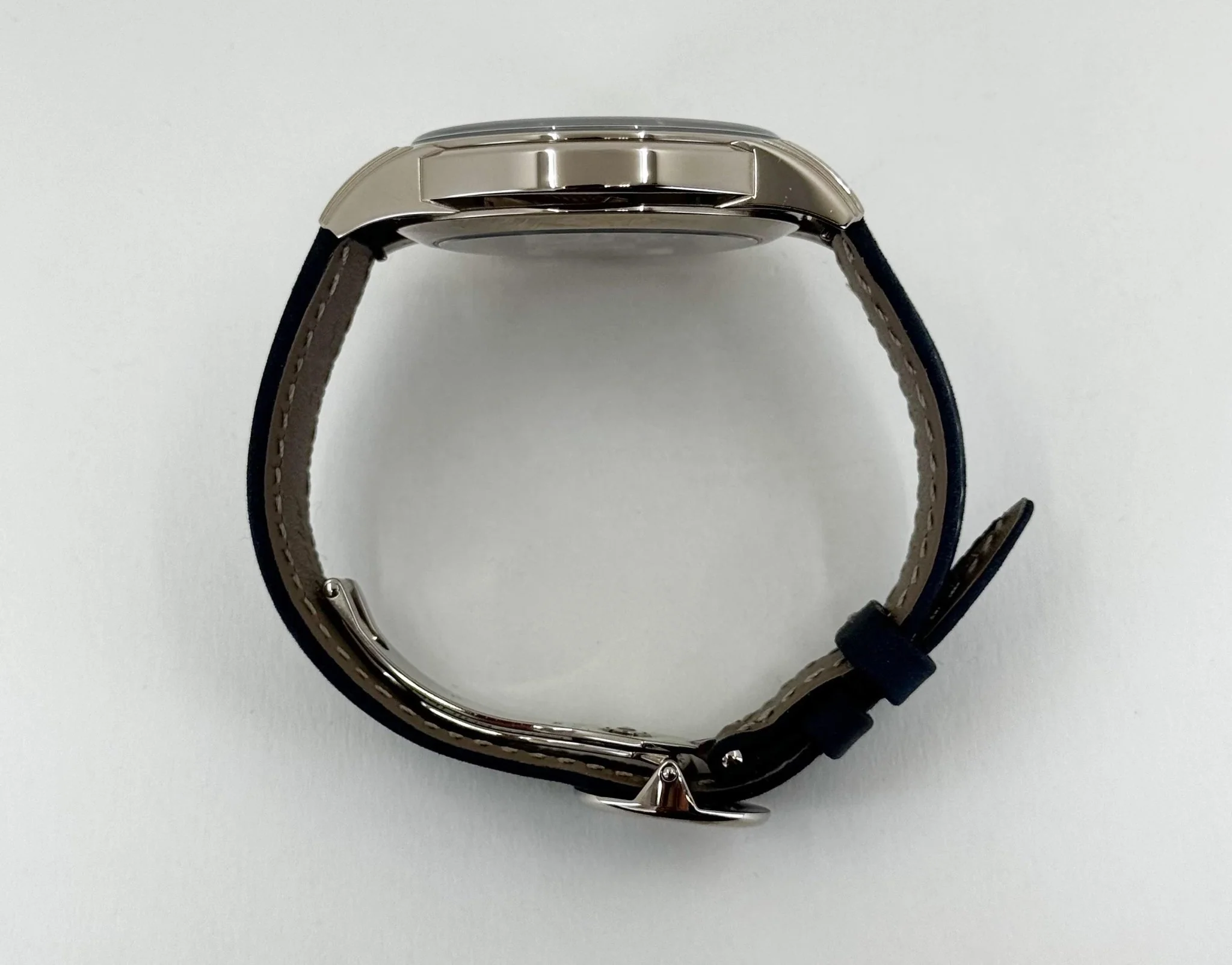 Patek Philippe 41mm Complication Watch - Blue Dial - Blue Calfskin Strap - 5172G-001 - Image 9