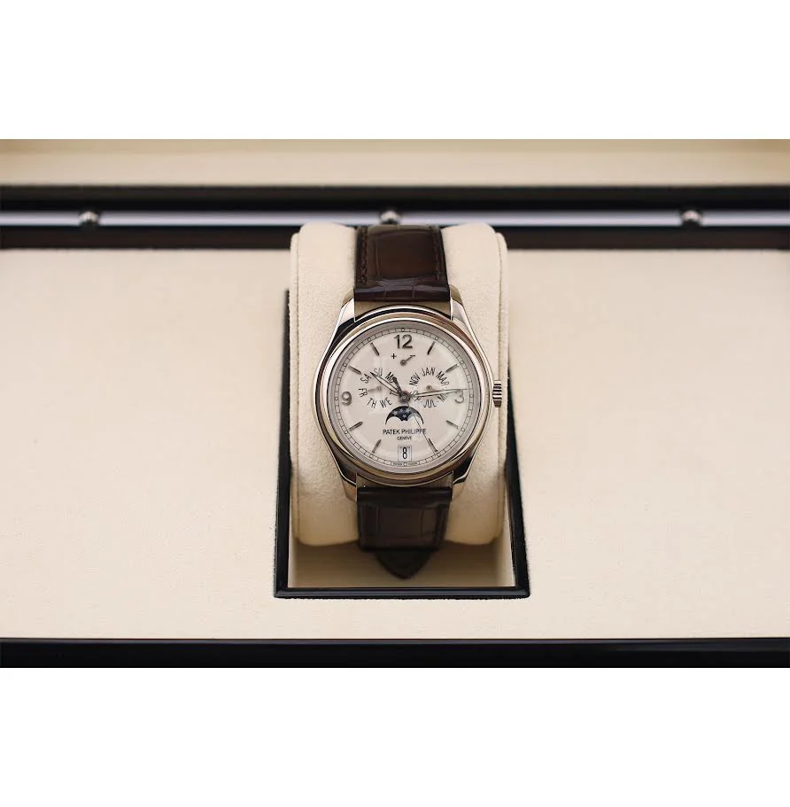 Patek Philippe Complications Annual Calendar Moon Phases White Gold Cream Dial | 5146G-001 - Image 3