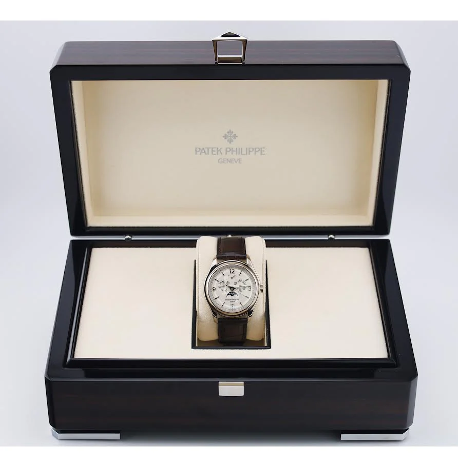 Patek Philippe Complications Annual Calendar Moon Phases White Gold Cream Dial | 5146G-001 - Image 4