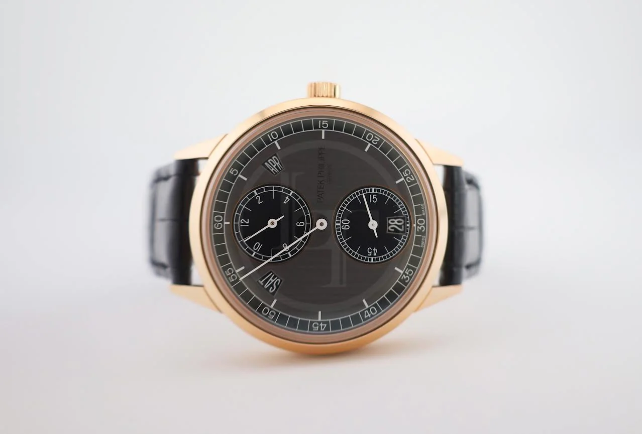 Patek Philippe Complications Annual Calendar Regulator Display Rose Gold Graphite Ebony Dial | 5235/50R-001 - Image 5
