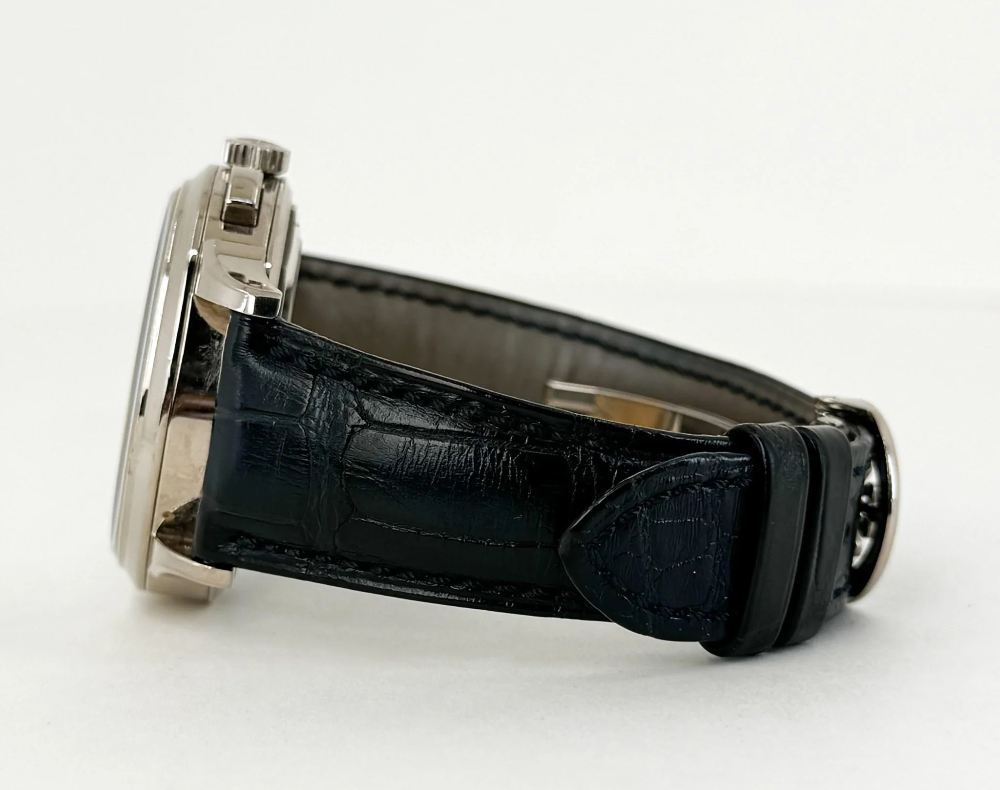 Patek Philippe 39.50mm Men Complications World Time Chronograph Watch Blue Dial 5930G - Image 7