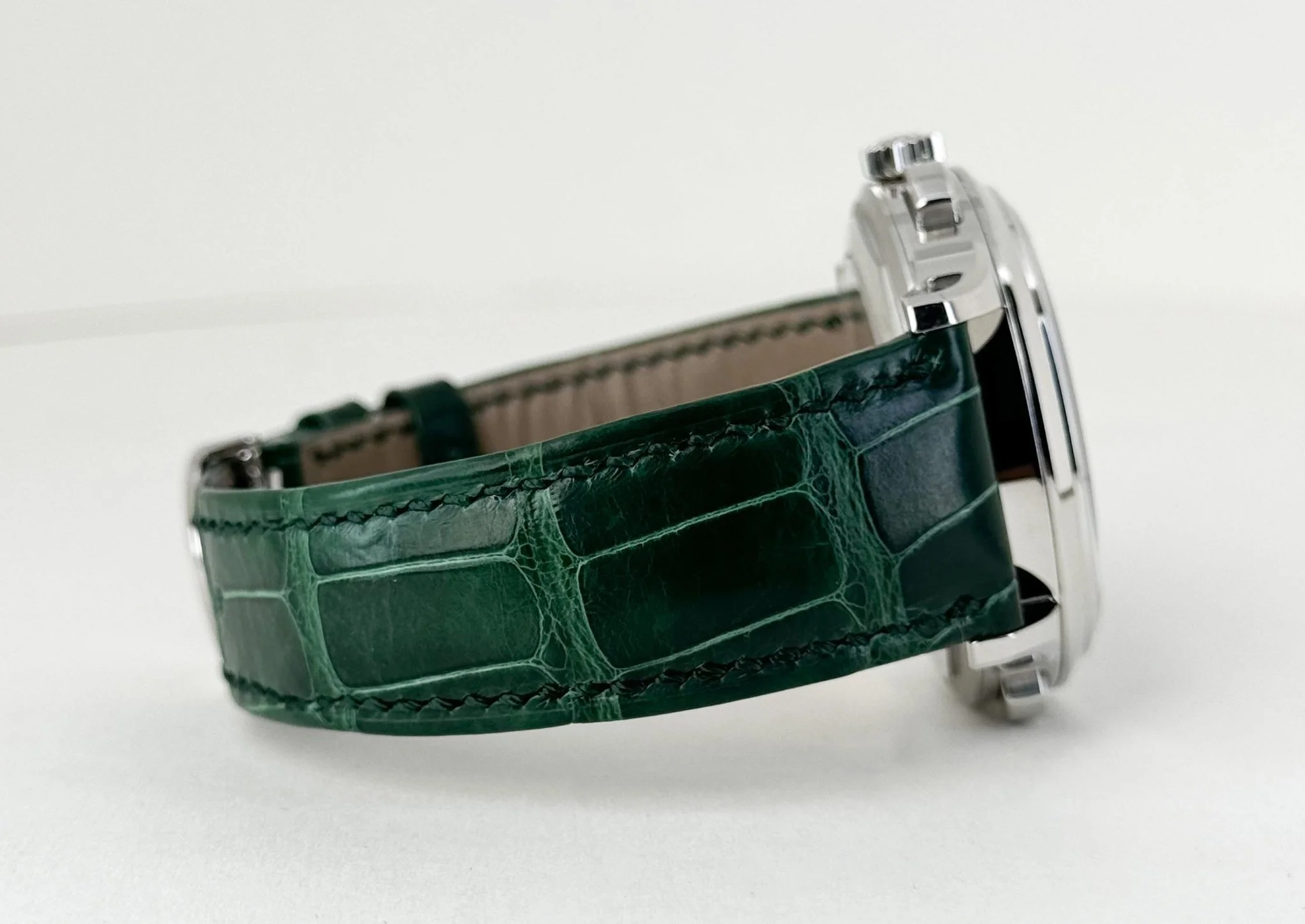 Patek Philippe World Time Flyback Chronograph Green Watch - 5930P-001 - Image 6