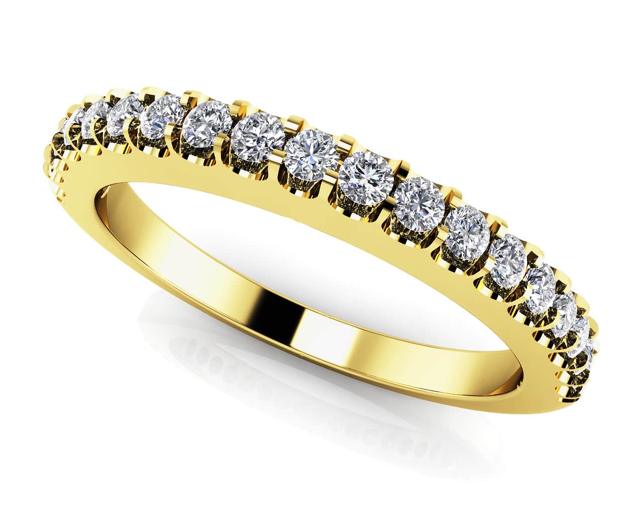 Perfect Diamond Band with 0.50 ct.(finished) 2mm - Image 2
