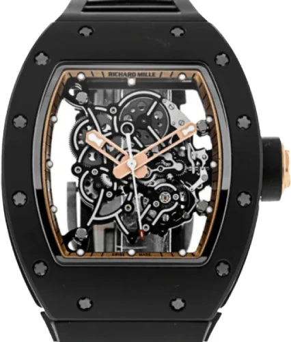 Richard Mille Manual Winding Bubba Watson Black Ceramic "Asia Edition" | RM055 (3)