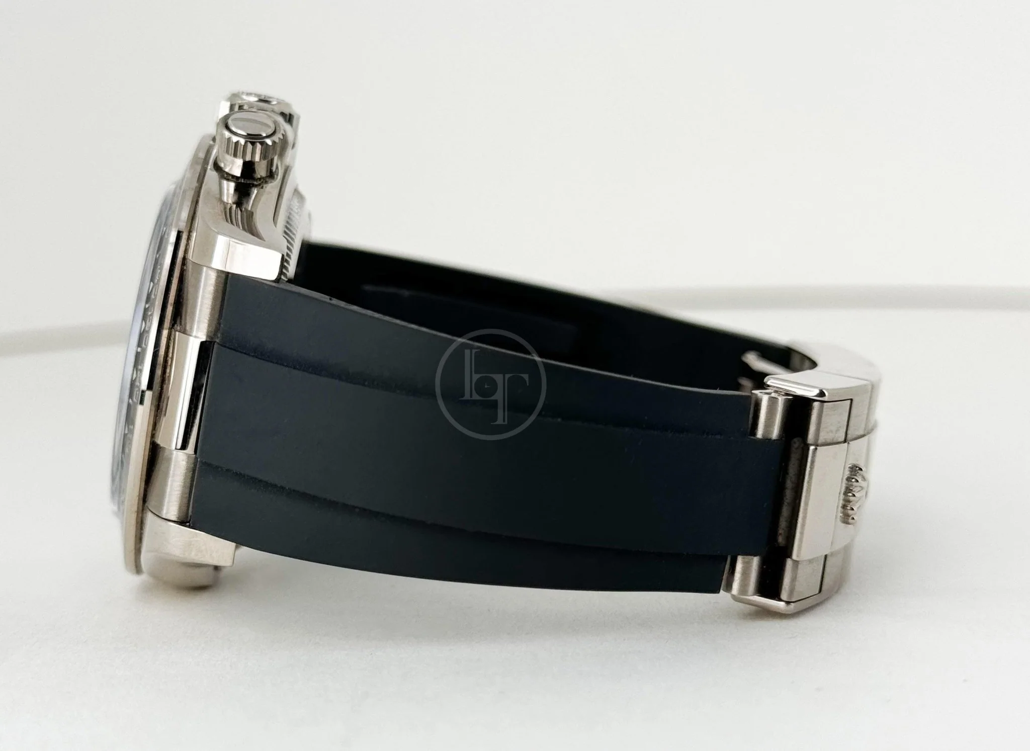 Rolex Cosmograph Daytona 40mm White Gold Black Dial with Oysterflex Bracelet - 126519LN - Image 7