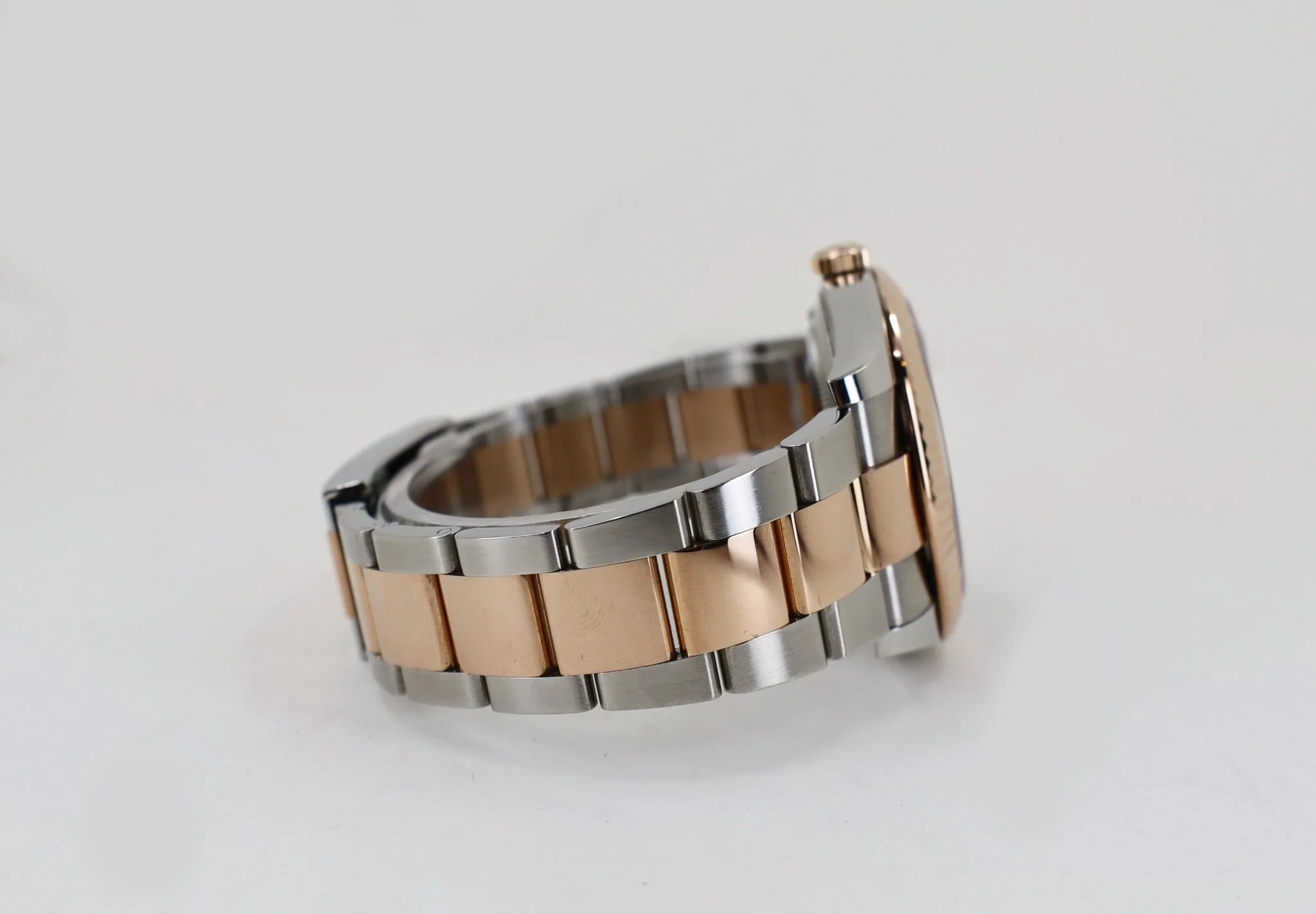 Rolex Datejust 36 Rose Gold/Steel "Wimbledon" Slate Roman Dial & Fluted Bezel Oyster Bracelet 126231 - Image 5