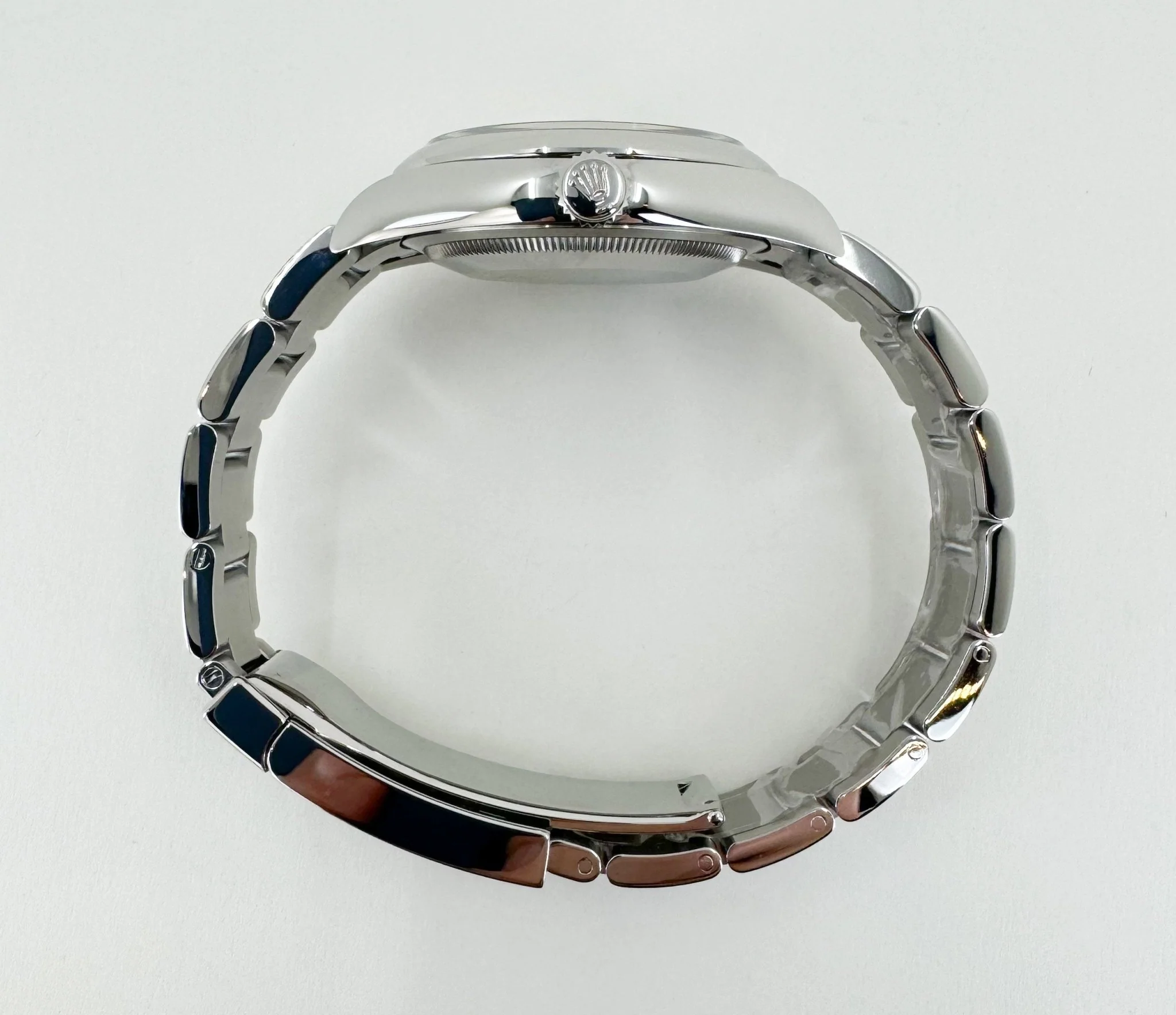 Rolex Datejust 36 Stainless Steel White Roman Dial & Smooth Domed Bezel Oyster Bracelet 126200 - Image 8