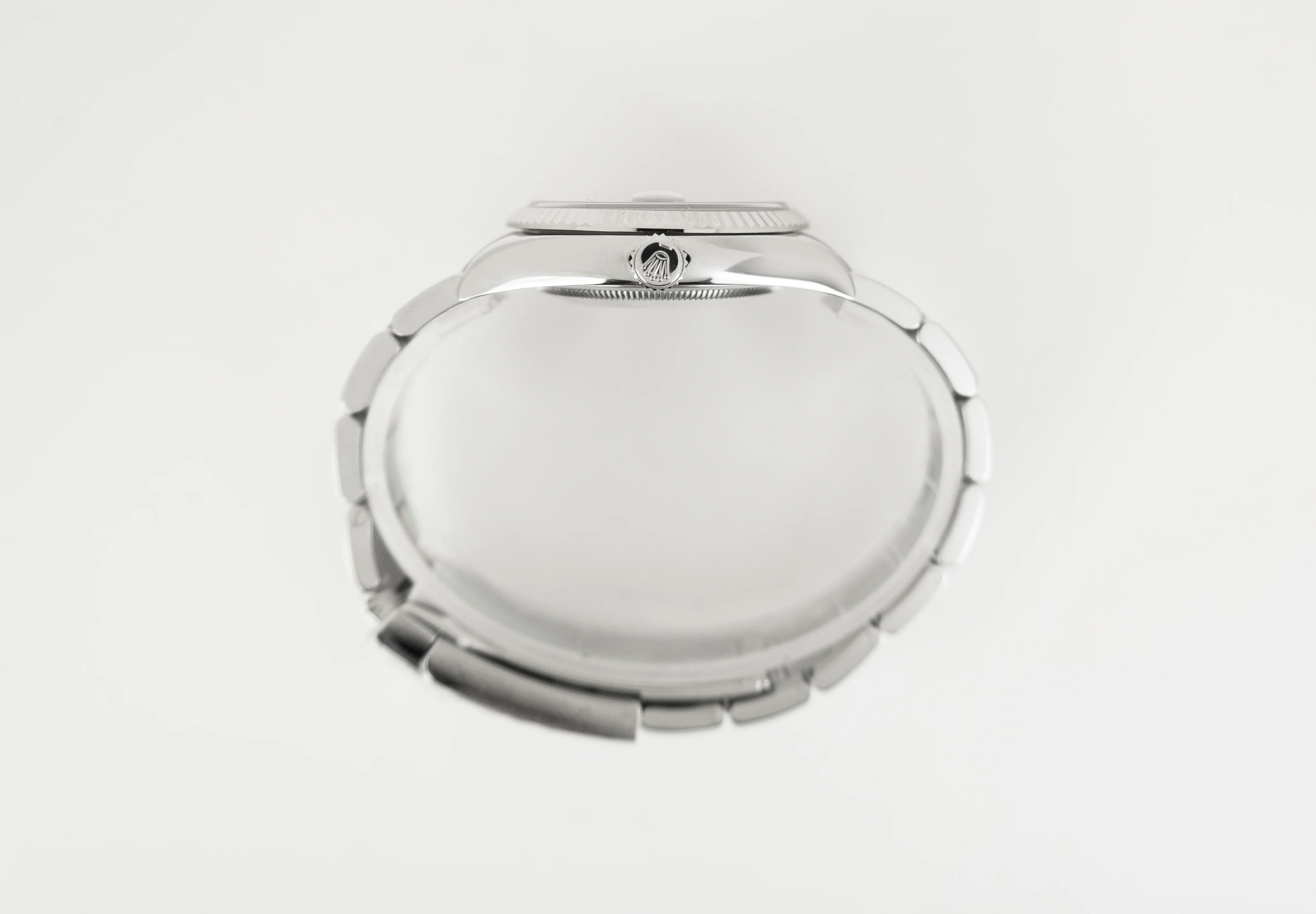 Rolex Datejust 36 White Gold/Steel Black Index Dial & Fluted Bezel Oyster Bracelet 126234 - Image 7