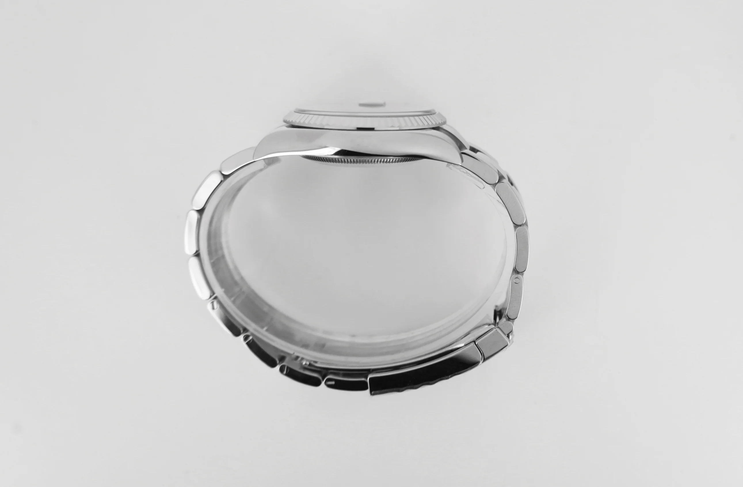 Rolex Datejust 36 White Gold/Steel Black Index Dial & Fluted Bezel Oyster Bracelet 126234 - Image 8