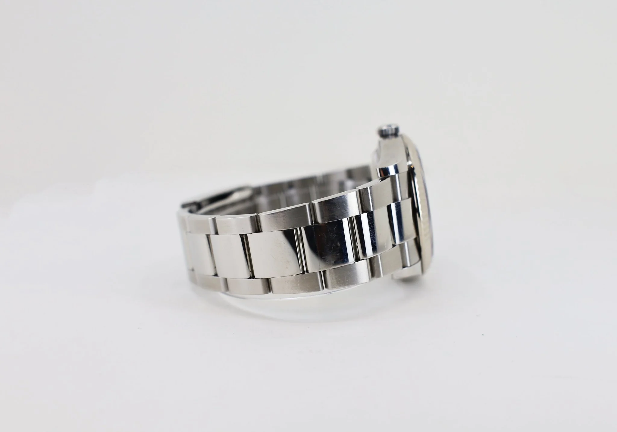 Rolex Datejust 36 White Gold/Steel Silver Index Dial & Fluted Bezel Oyster Bracelet 126234 - Image 5