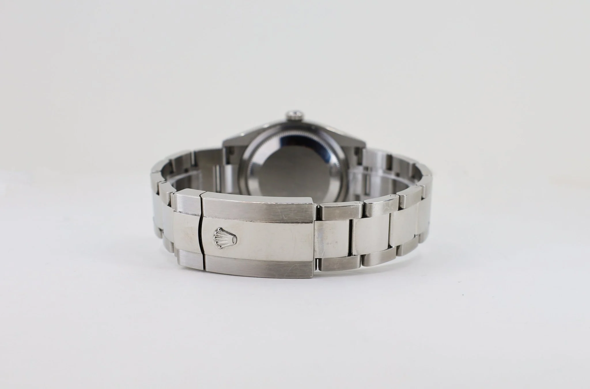 Rolex Datejust 36 White Gold/Steel Silver Index Dial & Fluted Bezel Oyster Bracelet 126234 - Image 9