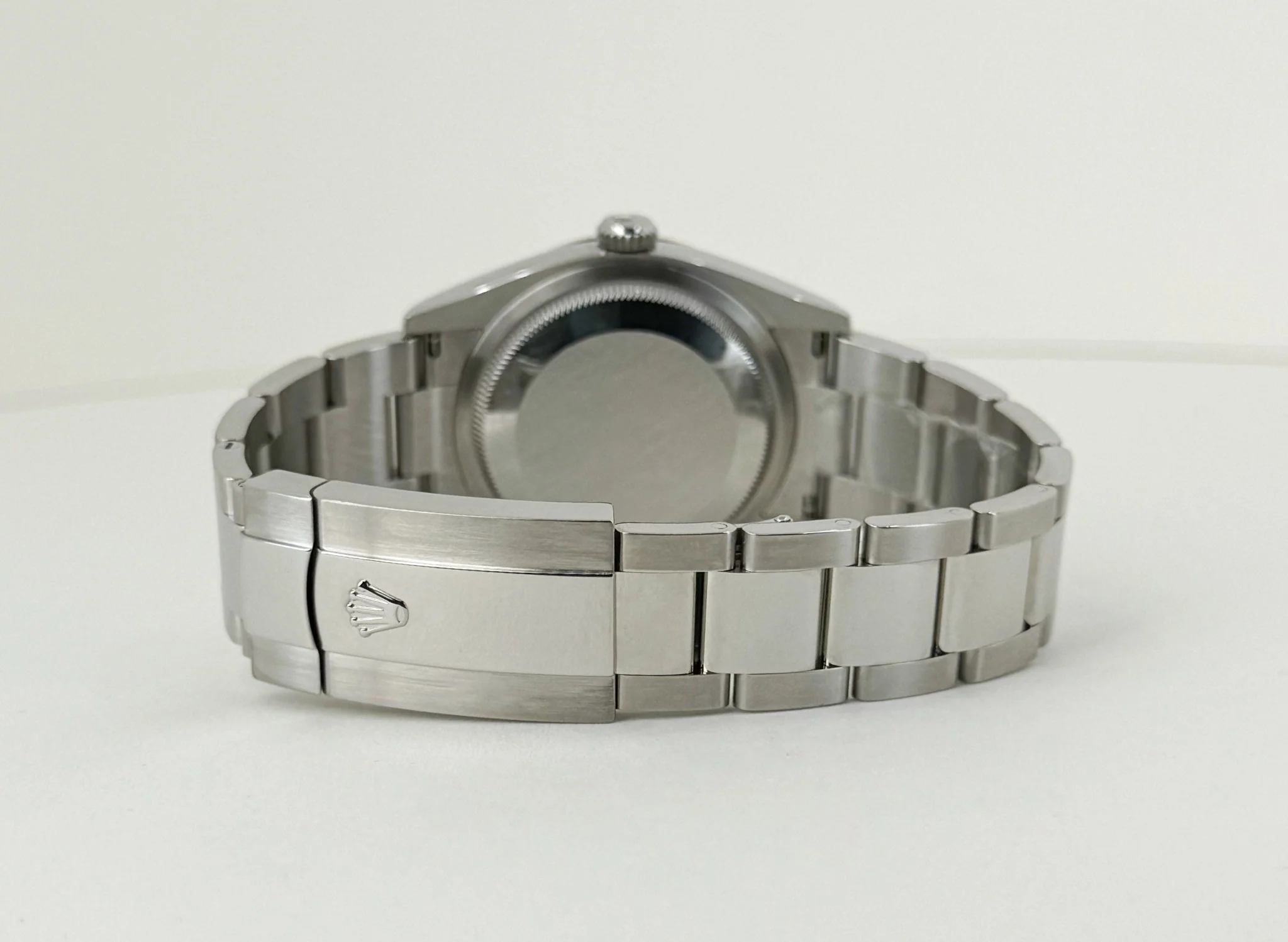 Rolex Datejust 36 White Gold/Steel Slate "Wimbledon" Roman Dial & Fluted Bezel Oyster Bracelet 126234 - Image 10
