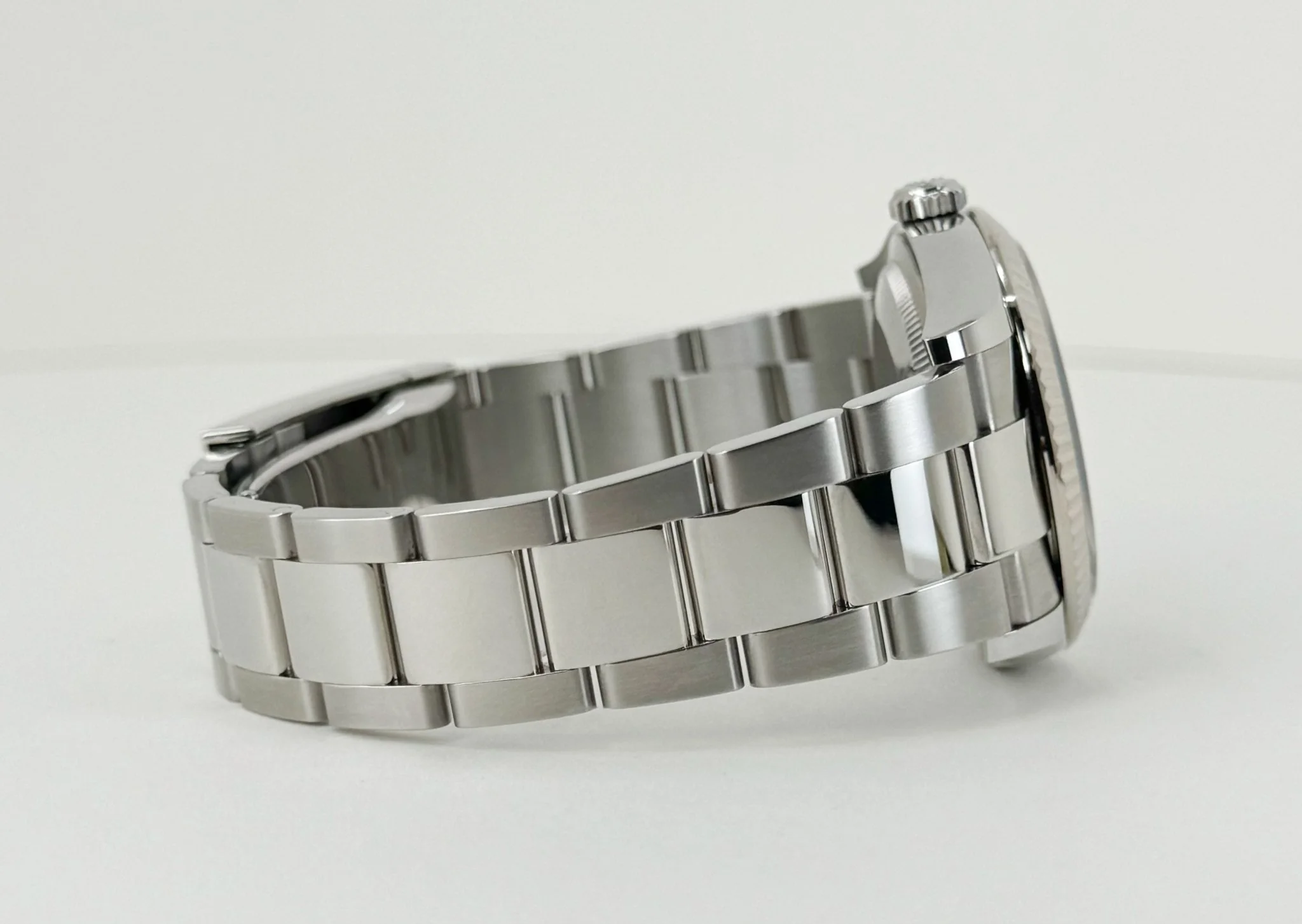 Rolex Datejust 36 White Gold/Steel Slate "Wimbledon" Roman Dial & Fluted Bezel Oyster Bracelet 126234 - Image 6