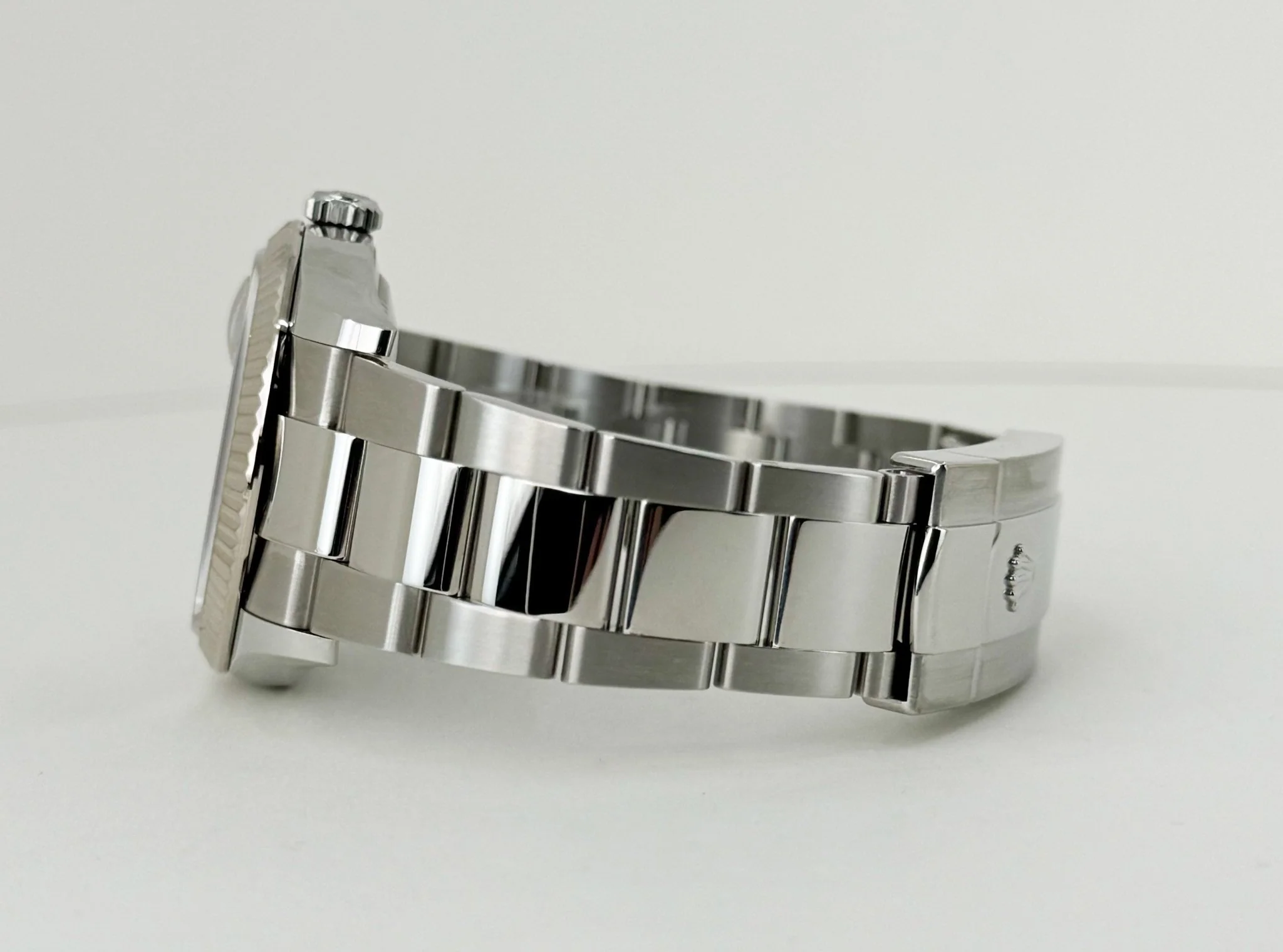 Rolex Datejust 36 White Gold/Steel Slate "Wimbledon" Roman Dial & Fluted Bezel Oyster Bracelet 126234 - Image 7