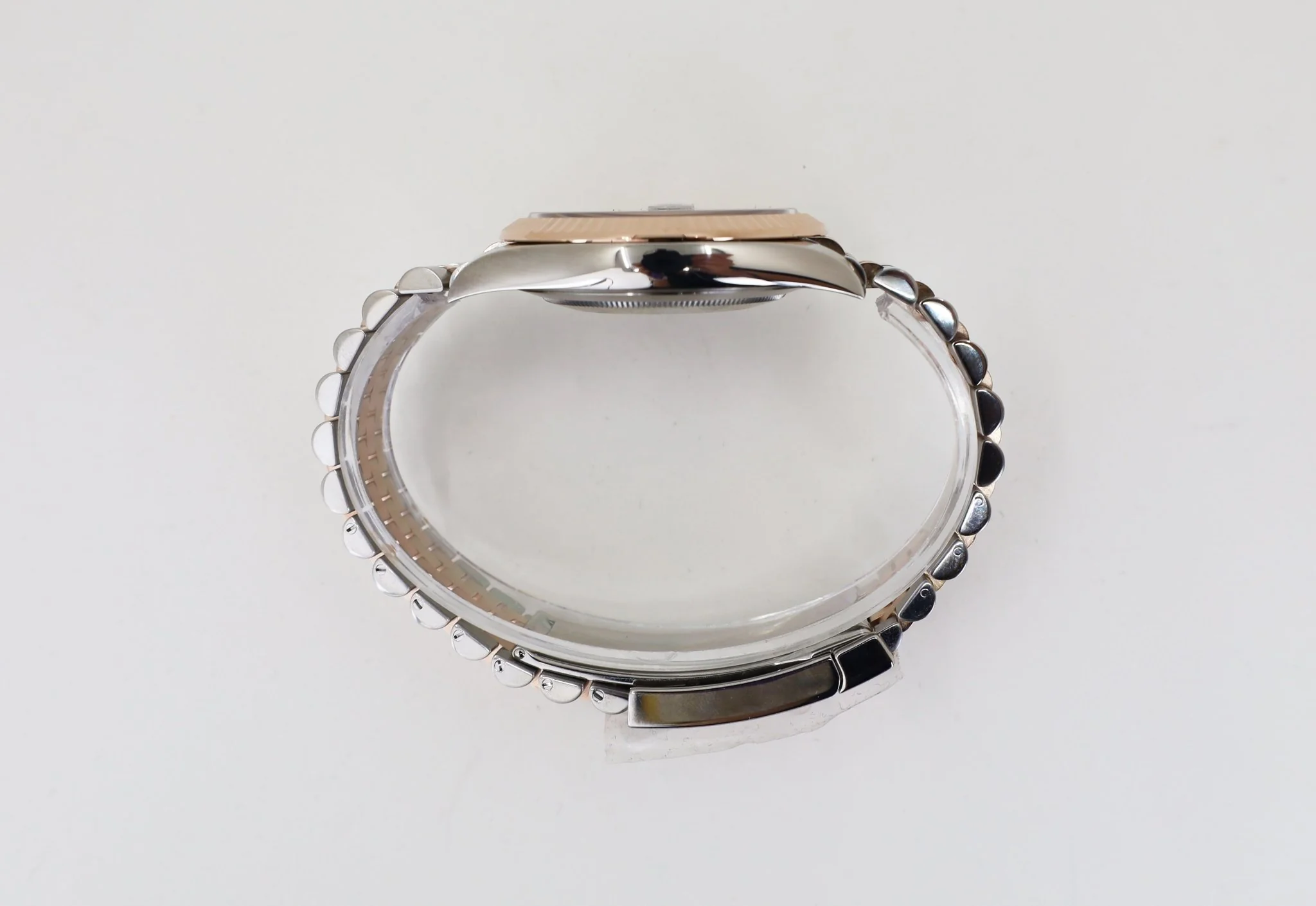 Rolex Datejust 41 Rose Gold/Steel Slate Roman Dial Fluted Bezel Jubilee Bracelet 126331 - - Image 8