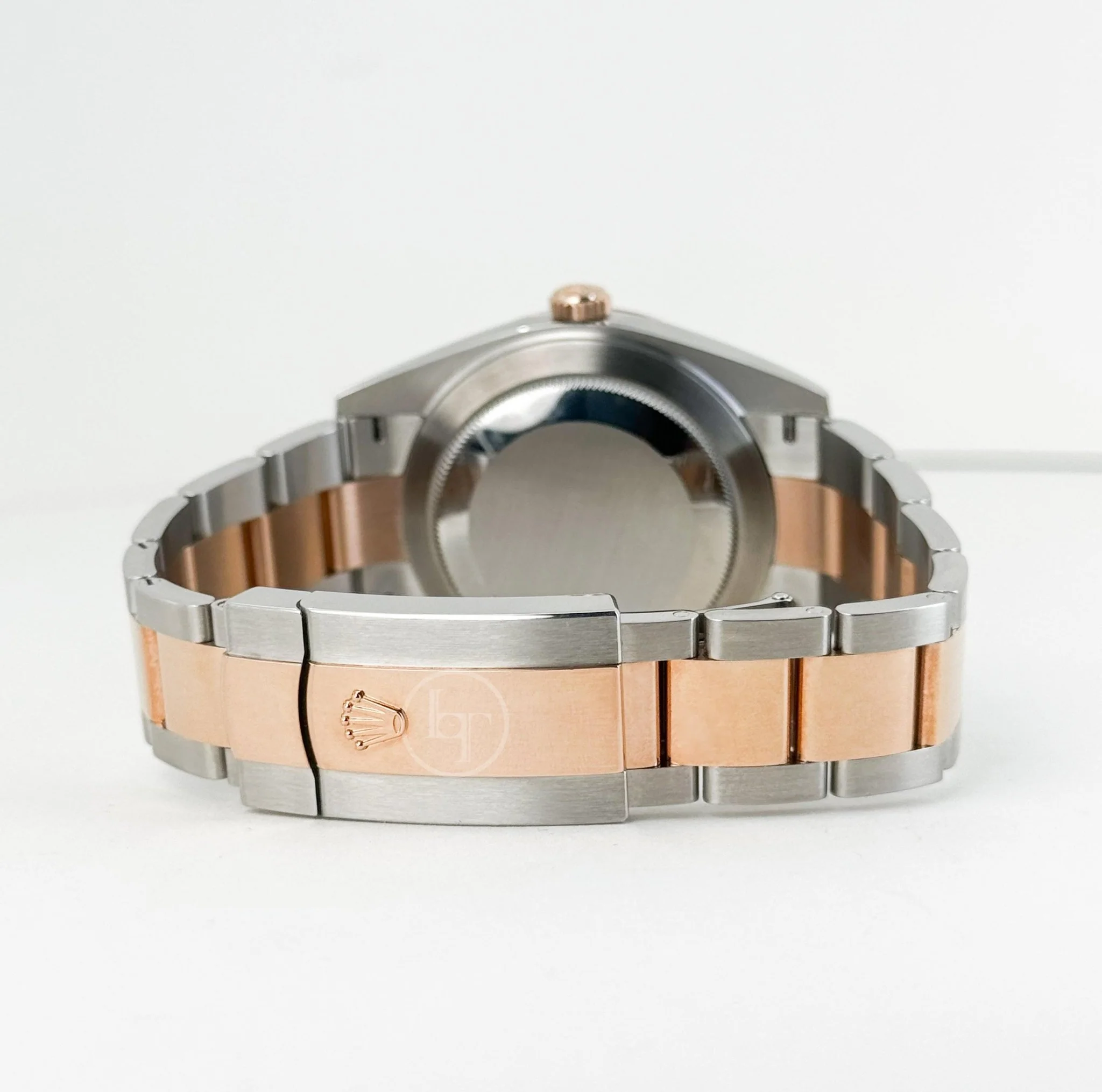 Rolex Datejust 41 Rose Gold/Steel Slate Roman Dial Fluted Bezel Oyster Bracelet 126331 - - Image 10