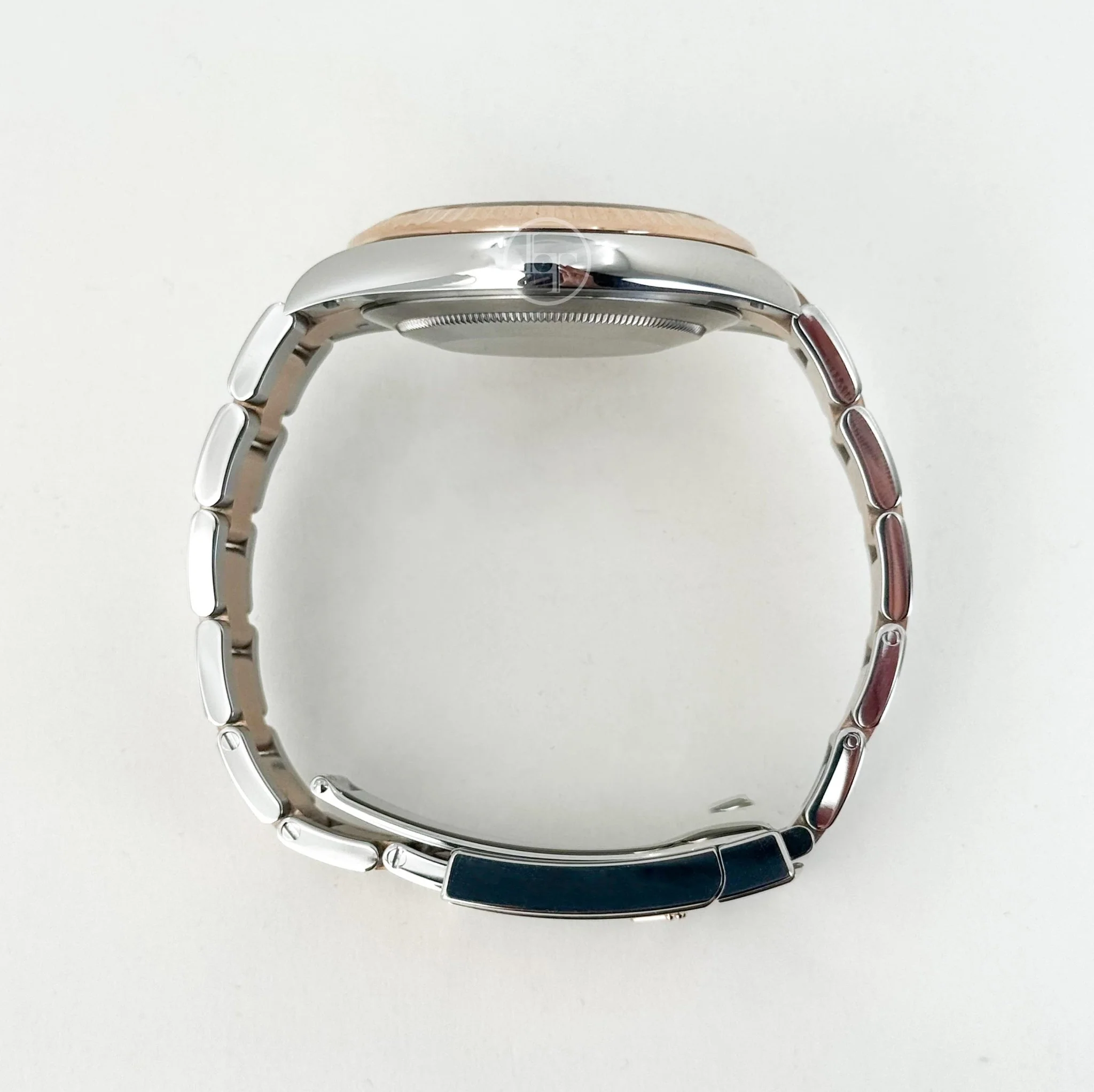 Rolex Datejust 41 Rose Gold/Steel Slate Roman Dial Fluted Bezel Oyster Bracelet 126331 - - Image 9