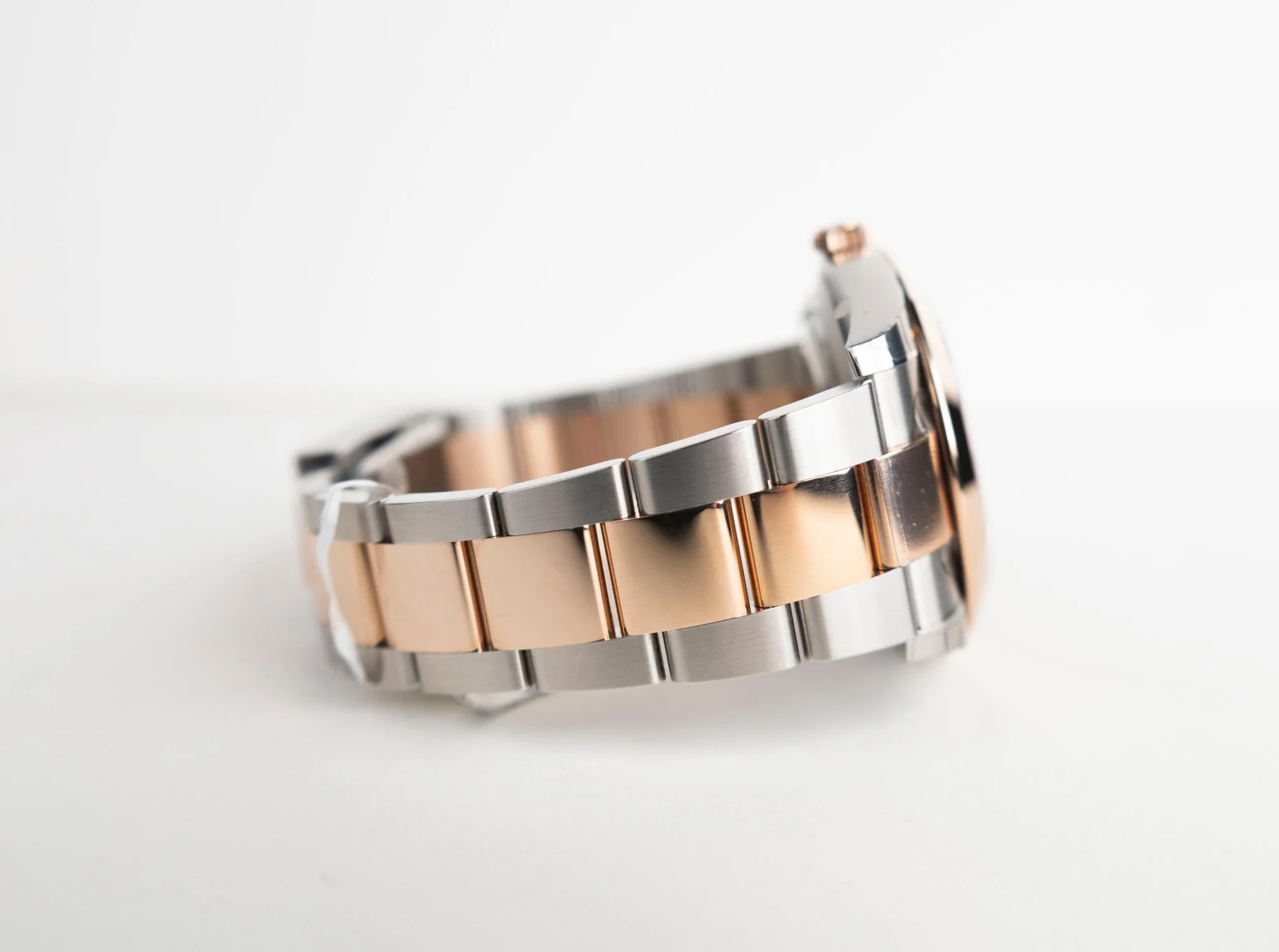 Rolex Datejust 41 Rose Gold/Steel Sundust Diamond Dial Smooth Bezel Oyster Bracelet 126301 - - Image 5