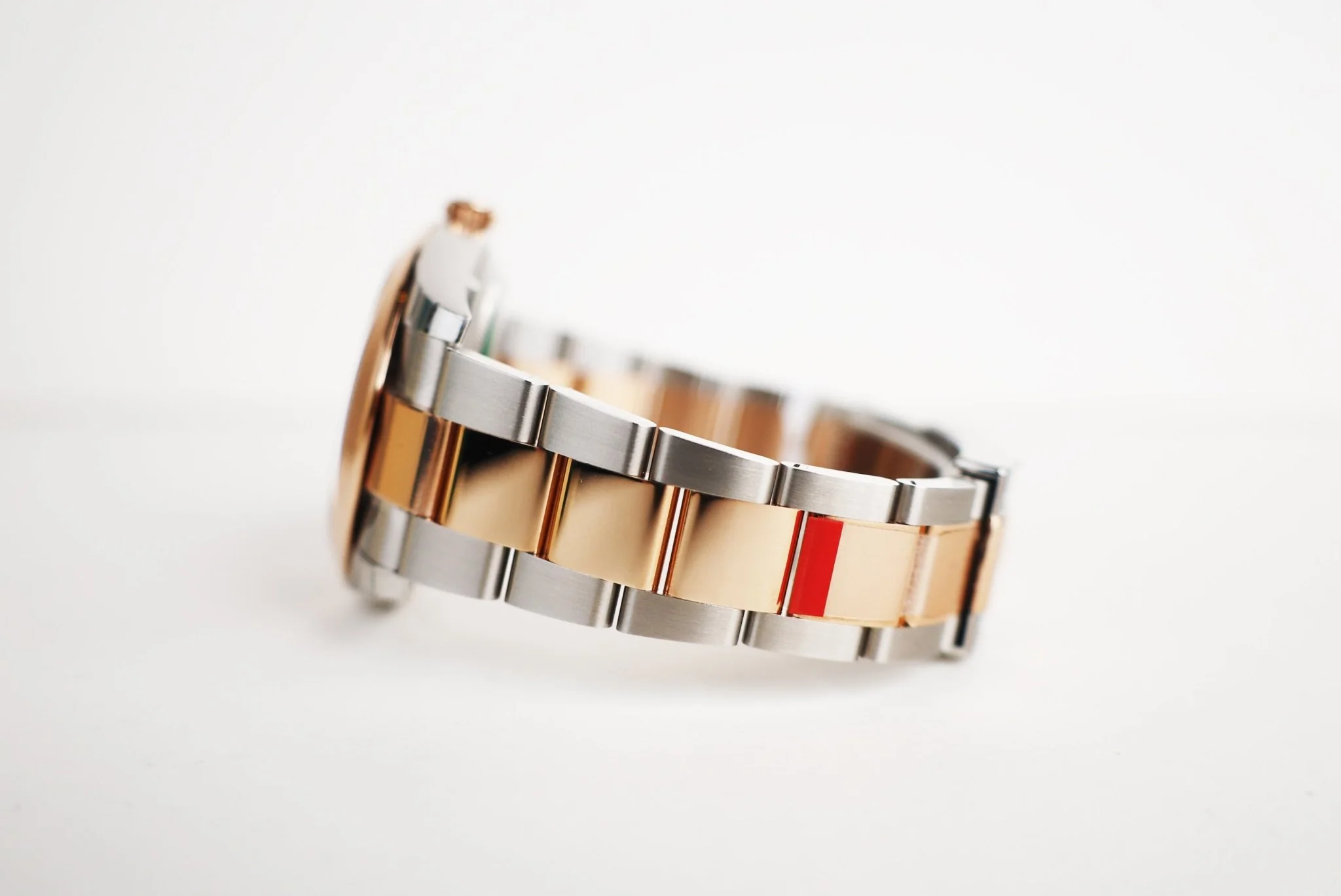 Rolex Datejust 41 Rose Gold/Steel Sundust Diamond Dial Smooth Bezel Oyster Bracelet 126301 - - Image 6