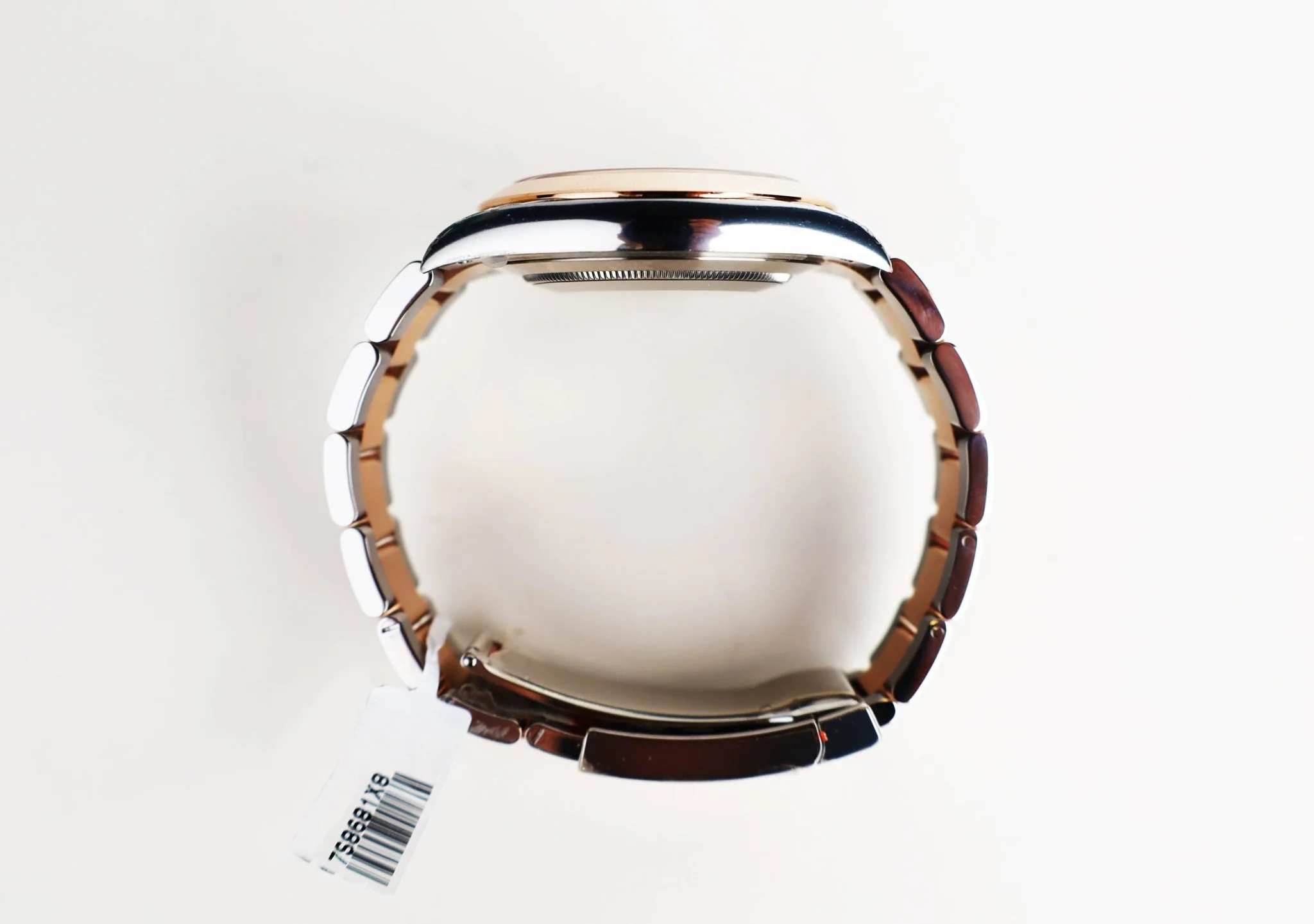 Rolex Datejust 41 Rose Gold/Steel Sundust Diamond Dial Smooth Bezel Oyster Bracelet 126301 - - Image 8