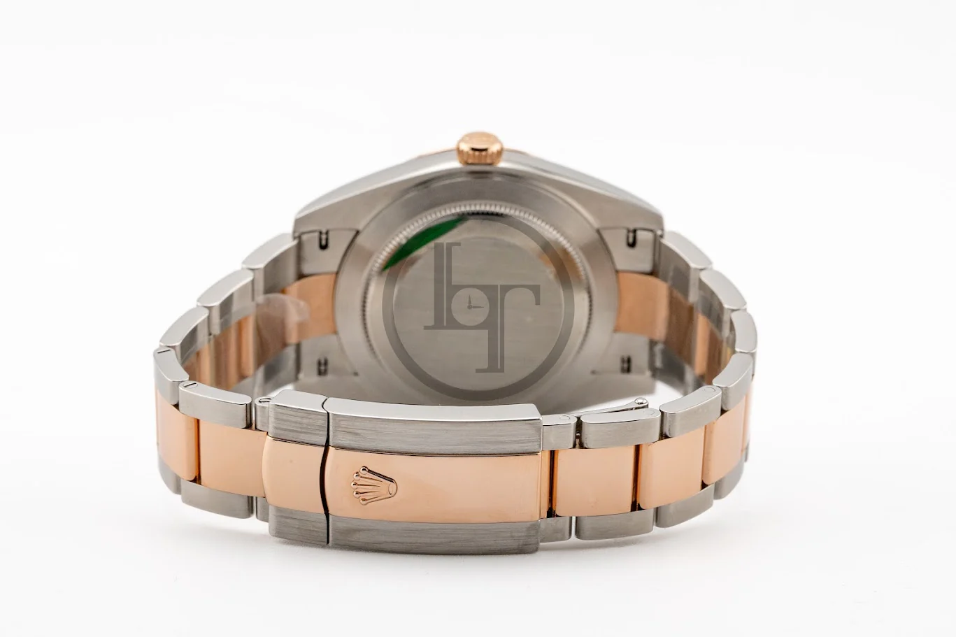Rolex Datejust 41 Rose Gold/Steel Sundust Index Dial Fluted Bezel Oyster Bracelet 126331 - - Image 6
