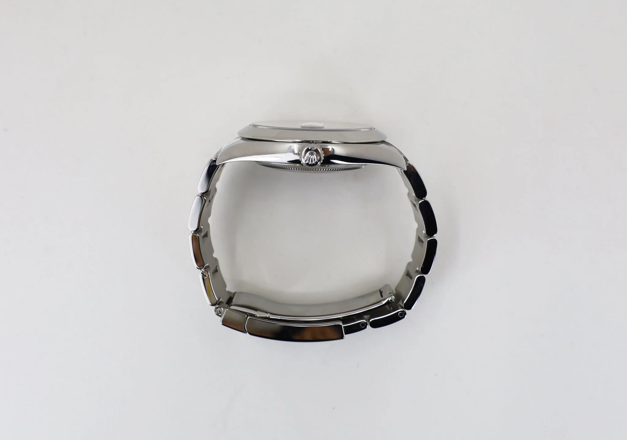 Rolex Datejust 41 Stainless Steel Black Index Dial Smooth Bezel Oyster Bracelet 126300 - - Image 8