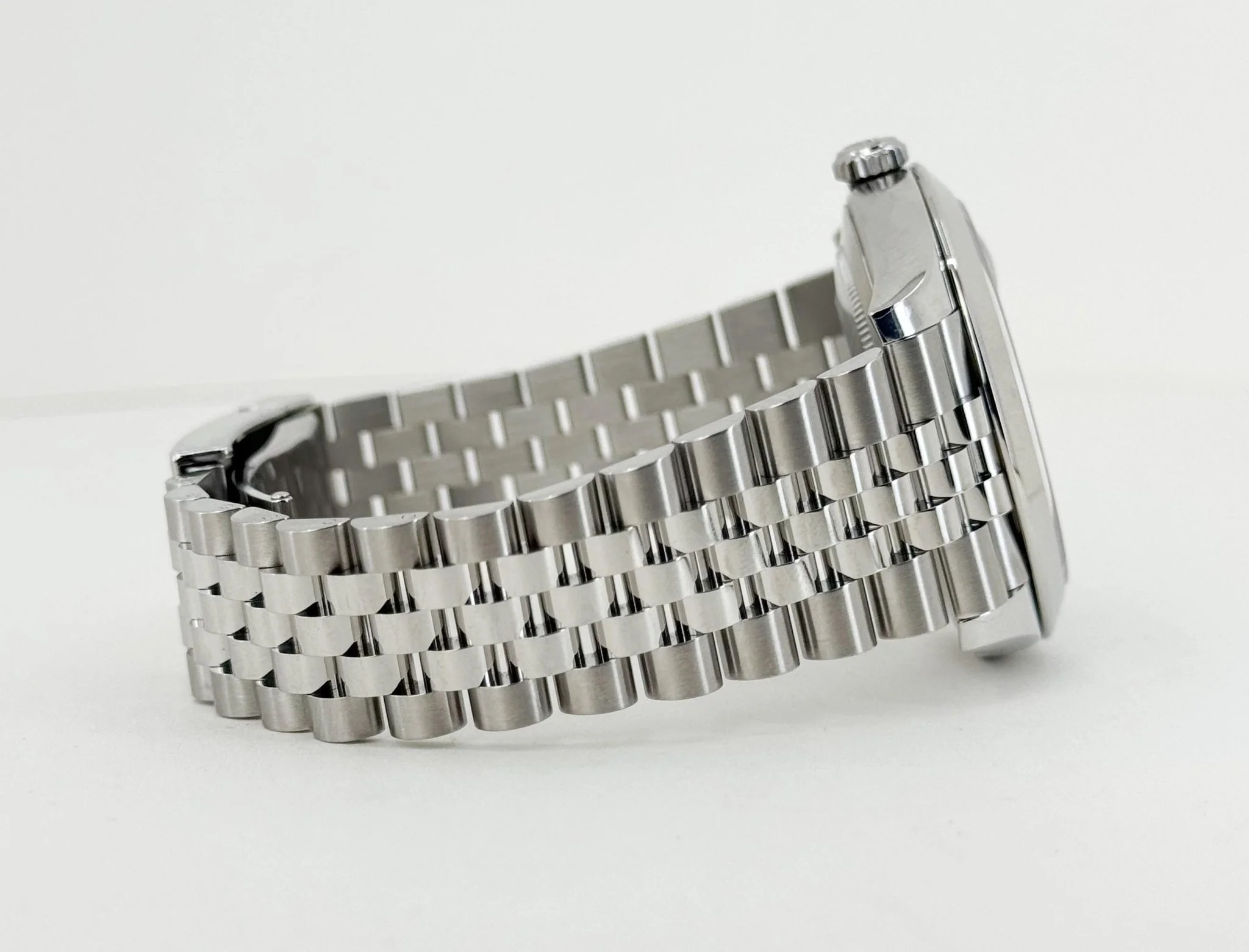 Rolex Datejust 41 Stainless Steel Blue Index Dial Smooth Bezel Jubilee Bracelet 126300 - - Image 6