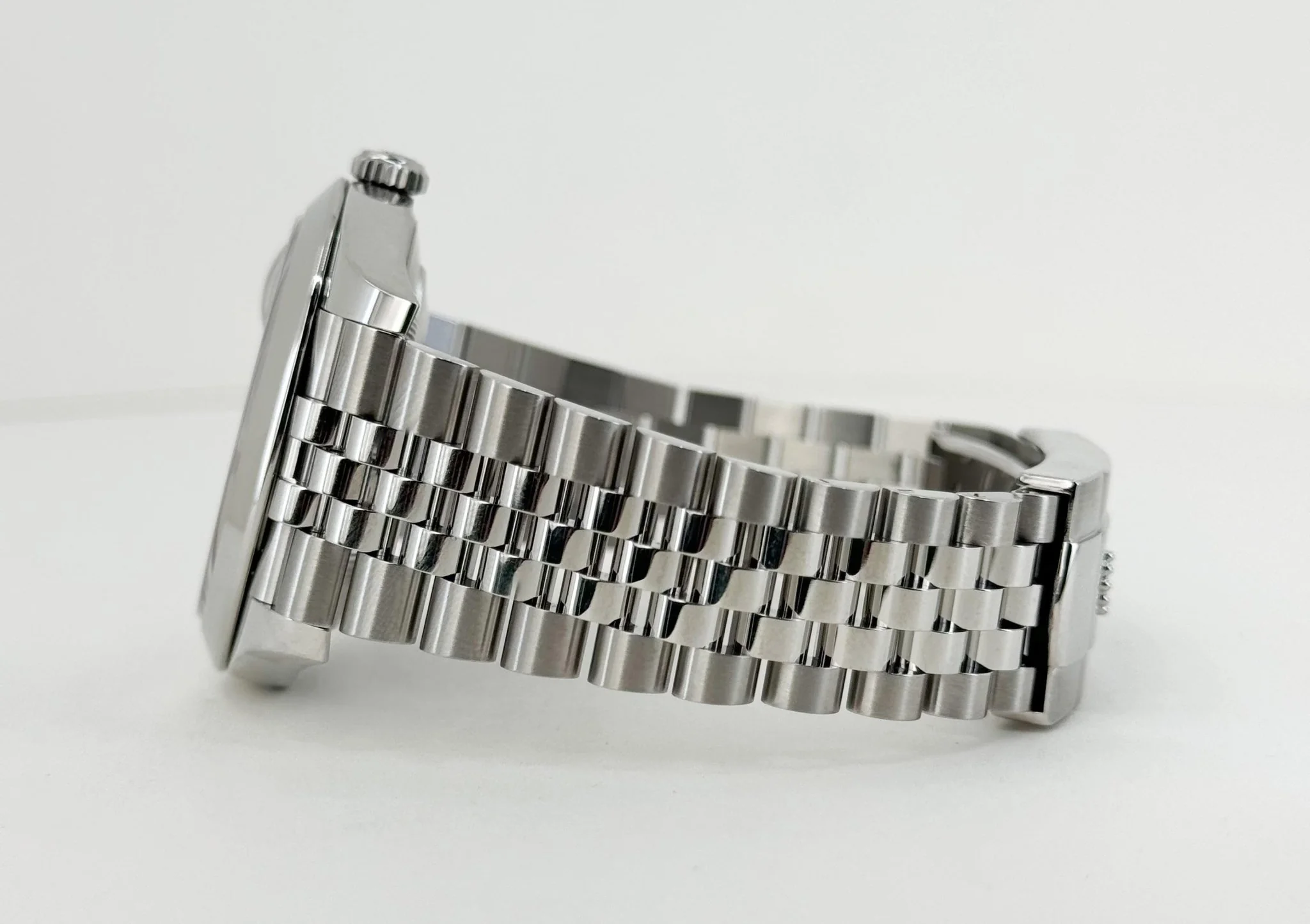 Rolex Datejust 41 Stainless Steel Blue Index Dial Smooth Bezel Jubilee Bracelet 126300 - - Image 7