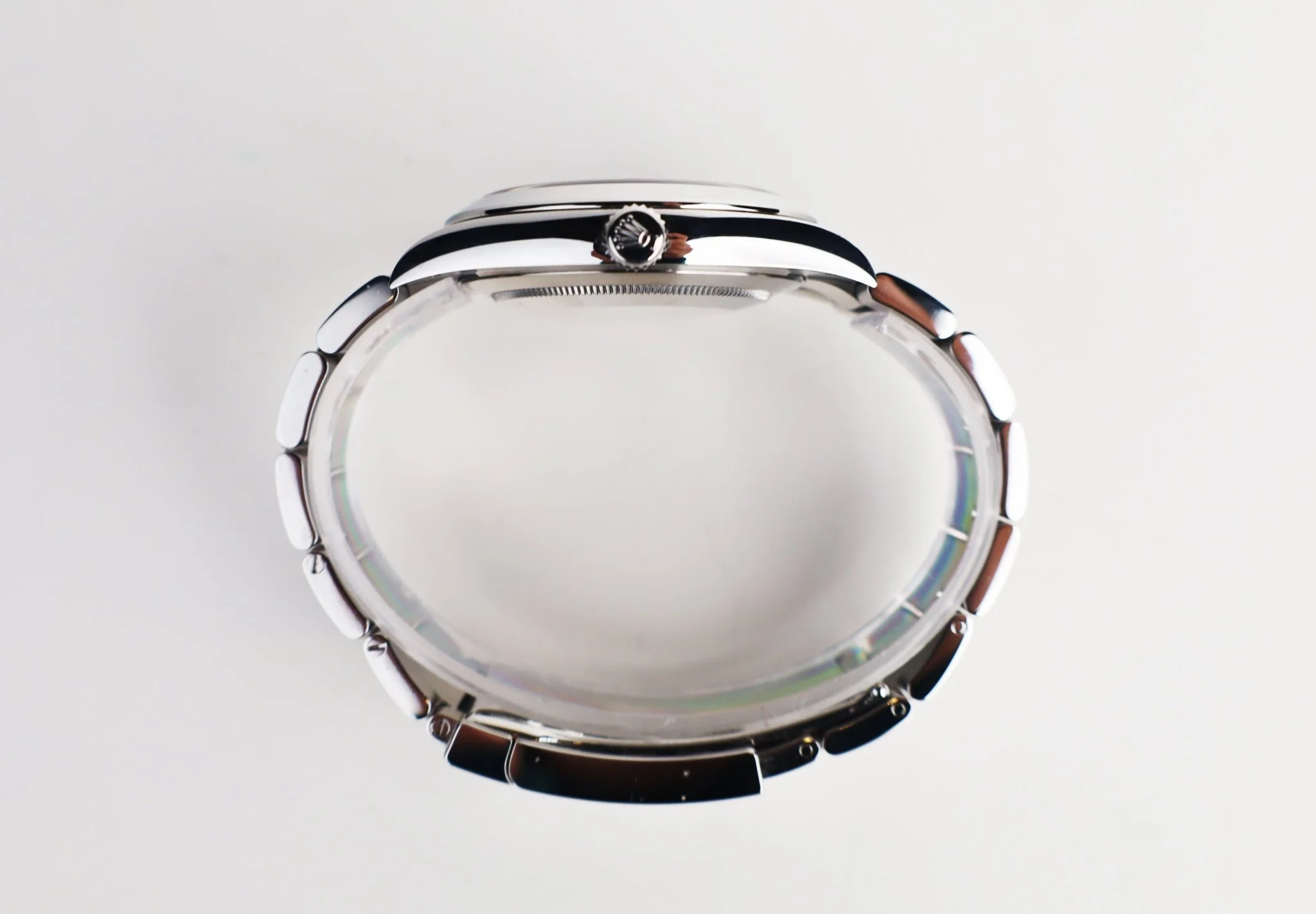 Rolex Datejust 41 Stainless Steel Blue Index Dial Smooth Bezel Oyster Bracelet 126300 - - Image 8