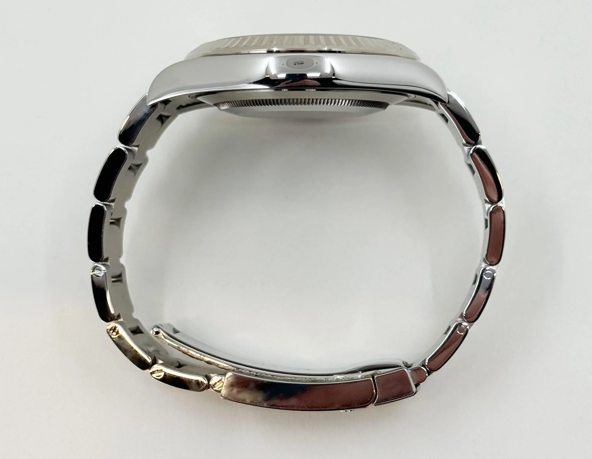 Rolex Datejust 41 Stainless Steel Blue Roman Dial Fluted Bezel Oyster Bracelet - 116334 BLURFO - Image 4