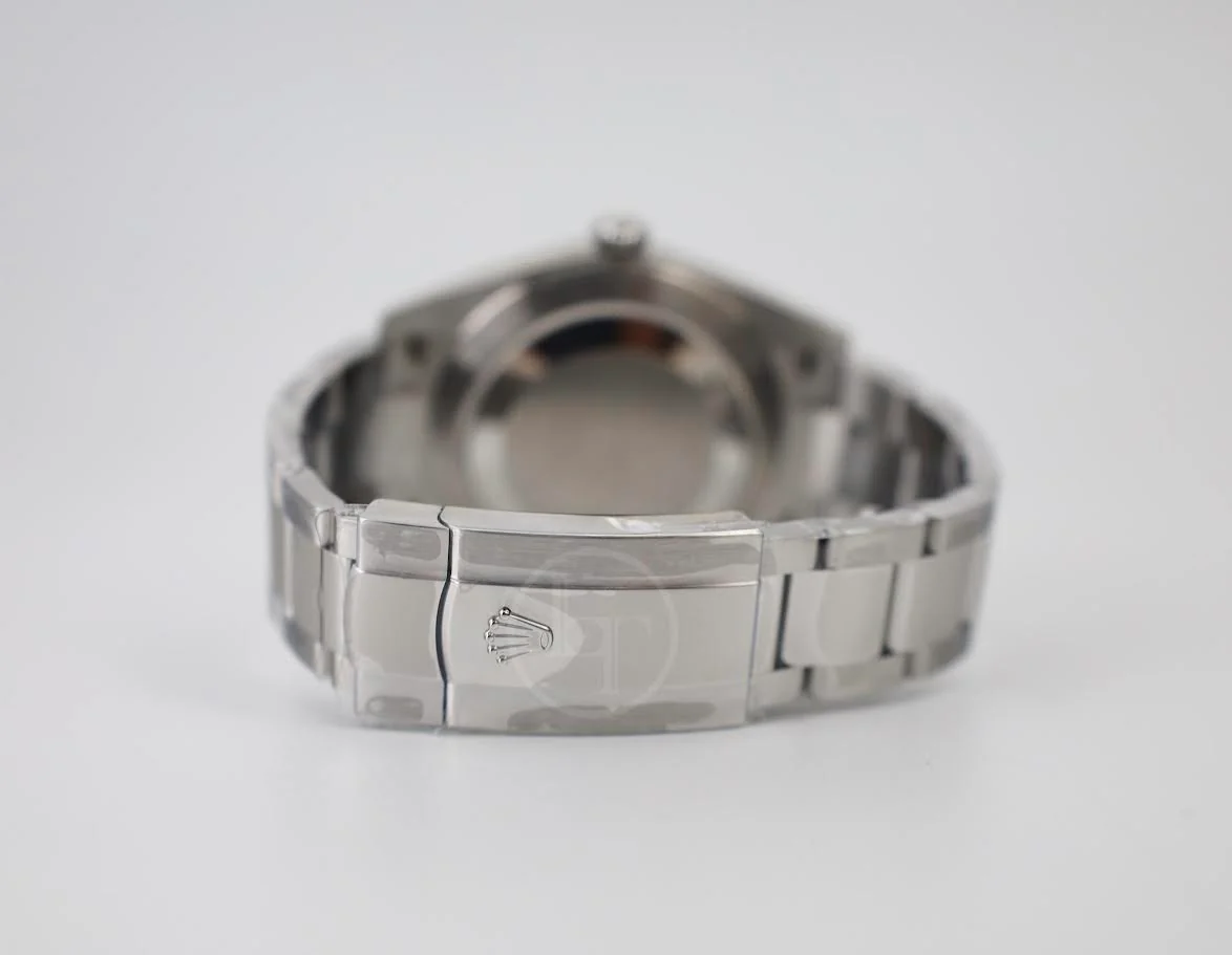 Rolex Datejust 41 Stainless Steel Blue Roman Dial Smooth Bezel Oyster Bracelet 126300 - - Image 10