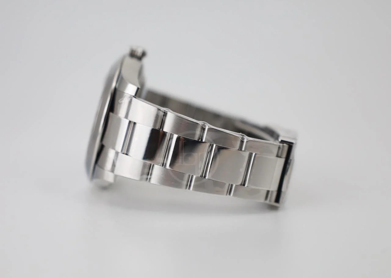 Rolex Datejust 41 Stainless Steel Blue Roman Dial Smooth Bezel Oyster Bracelet 126300 - - Image 7